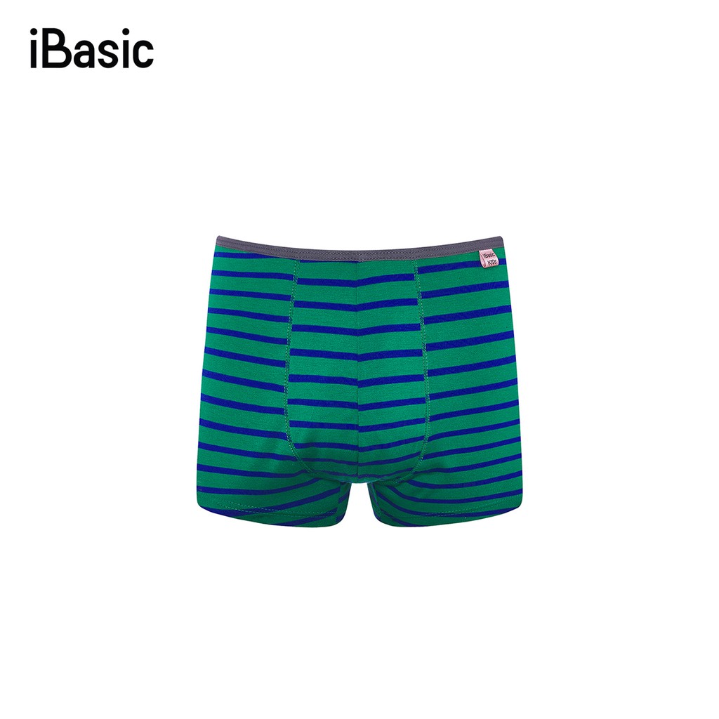 Quần lót bé trai cotton đùi ngắn iBasic PANB023