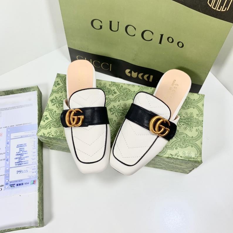 Sục Gucci 2 Màu Trắng Đen S2022 Full Size 35-39