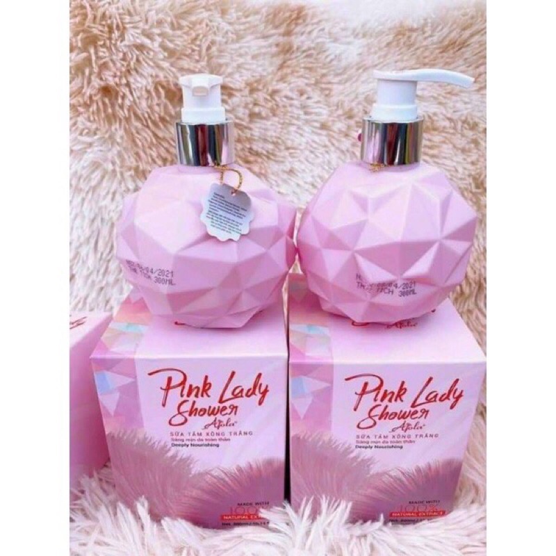 Sữa tắm trắng Pink Lady Shower 300ml