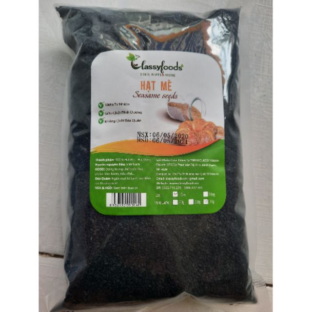 Hạt mè đen 1kg