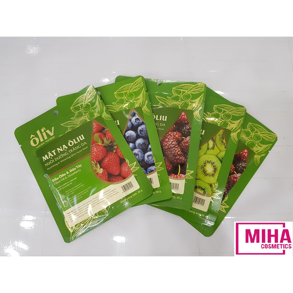COMBO 5 Miếng Mặt Nạ Oliv PURITE