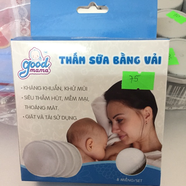 Thấm sữa bằng vải good mama