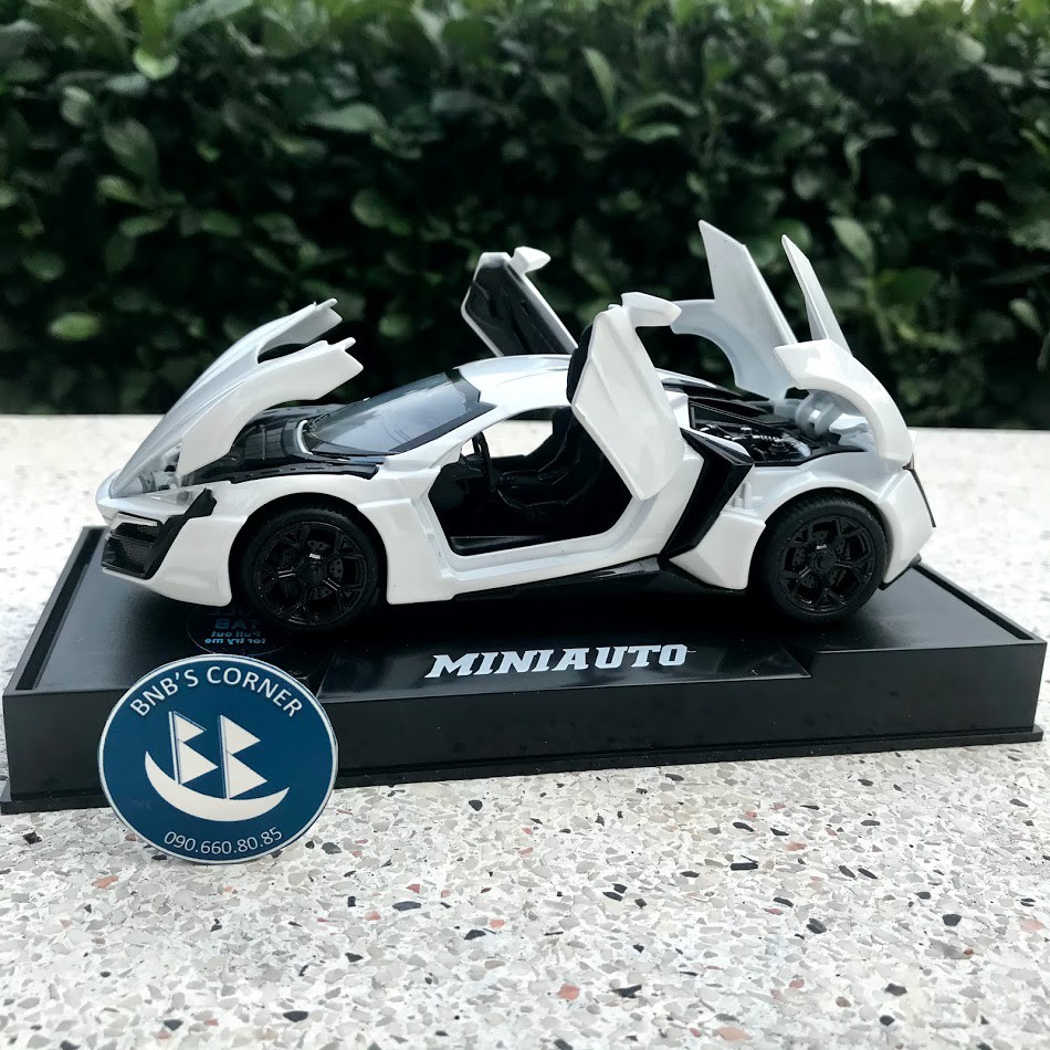 Xe mô hình 1:32 Lykan Hypersport hãng Mini Auto