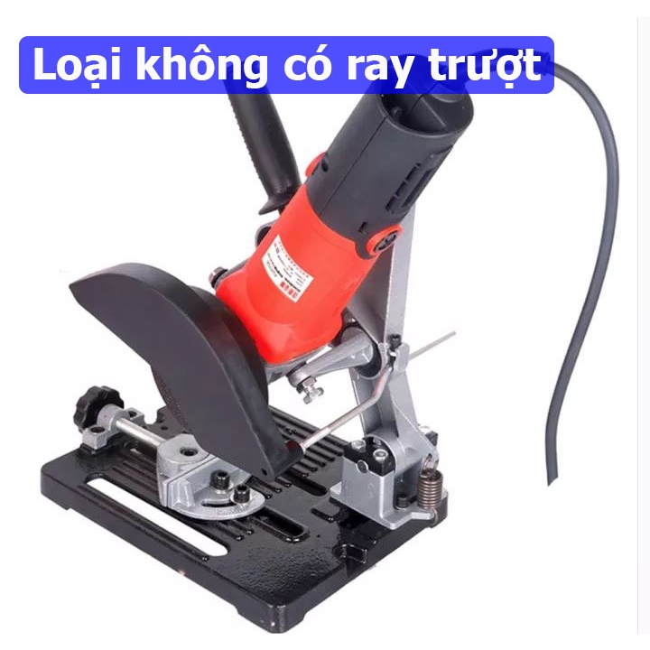 Khung gắn máy cắt máy mài cầm tay, bộ chuyển đổi chế thành máy cắt bàn có trượt