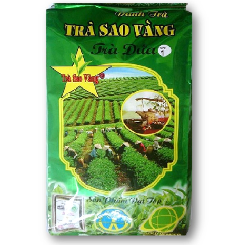 Trà lá Sao Vàng đủ loại 300g