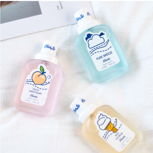 Nước hoa bodymist Hanlu Wustore 50ml thơm nhẹ giữ mùi lâu cho học sinh hàng ngày