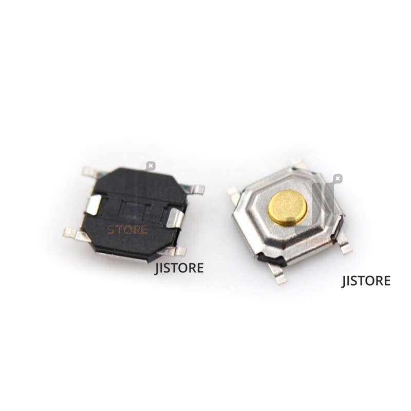 10 công tắc nút nhấn SMD 4 Chân 4x4x1.5/3mm 4 Pin SMD Chống Nước
