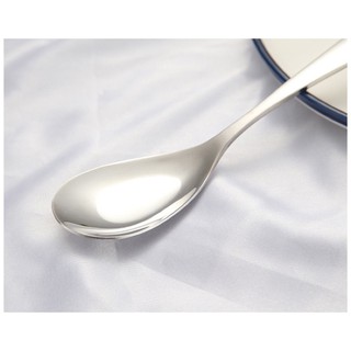 Muỗng ăn cơm phở inox 304 cao cấp sáng bóng có 3 kích thước