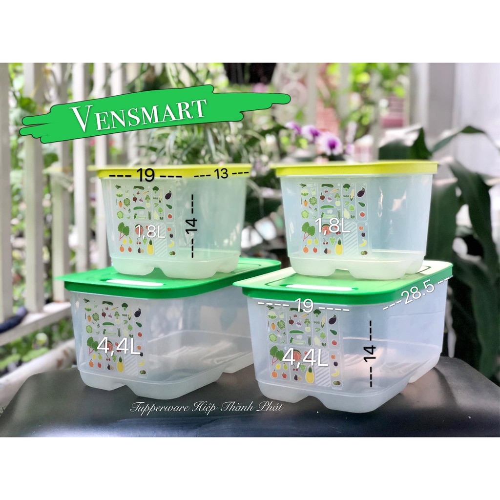 Tupperware - Bộ trữ mát 4 hộp vensmart