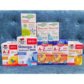 [BILL ĐỨC] Viên uống đẹp da vitamin E Altapharma