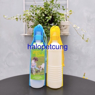 [Ảnh thật] Bình Nước Du Lịch Cho Chó Mèo 500ml