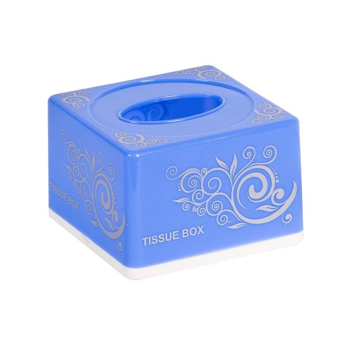 HỘP ĐỰNG KHĂN GIẤY VUÔNG HỌA TIẾT HOA ĐẸP MẮT - Song Long Plastic