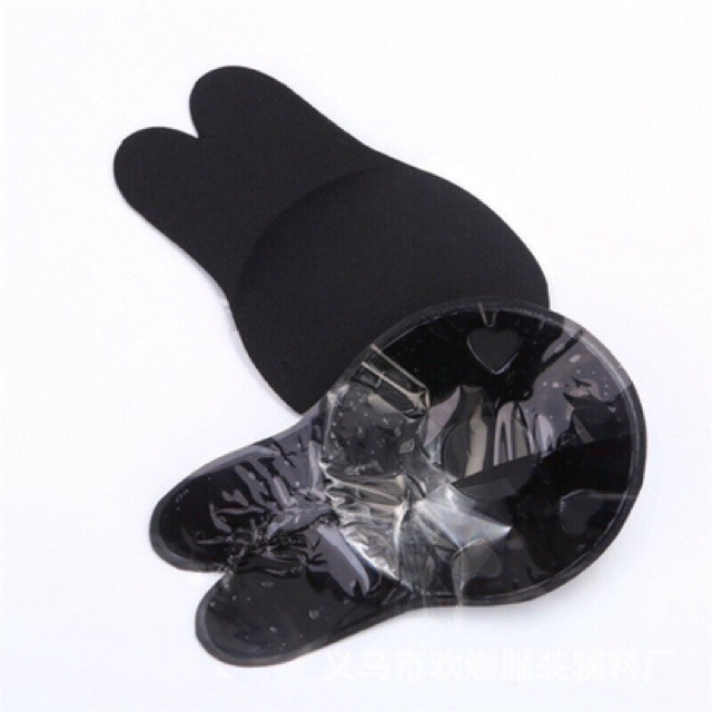 Miếng dán ngực, đầu ti silicon, nâng ngực hình tai thỏ