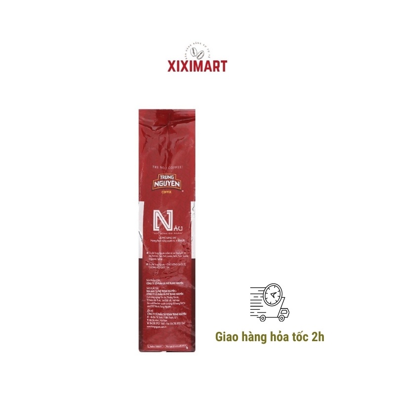 Cà phê rang xay Trung Nguyên chữ N Sức Sống Nâu pha phin – bịch 500gr Xiximart