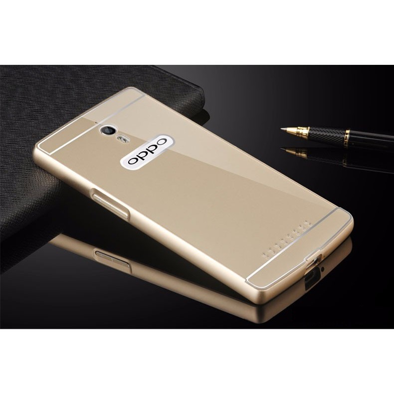 Ốp Lưng Nhôm Cứng In Logo Cho Oppo Find 7 / 7a Hp