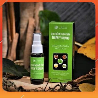 Xịt Khử Mùi Hôi Chân Thiên Y Khang Laco 30ml Thảo Dược