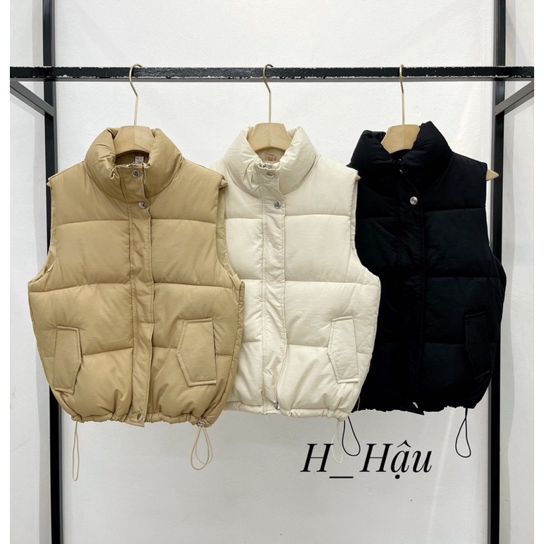 Áo phao gile rút dây