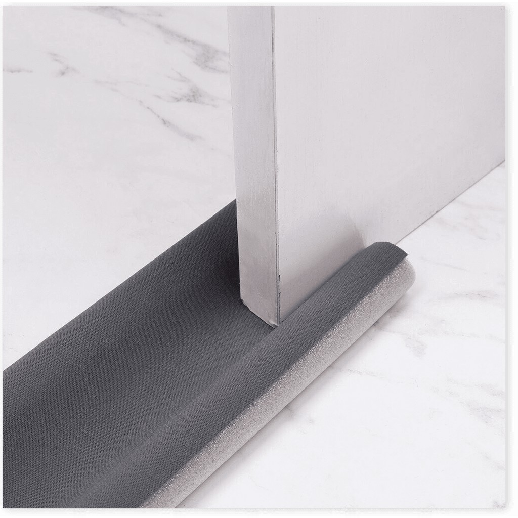 Nẹp xốp bịt đáy cửa cách nhiệt, bụi, côn trùng -Thanh chắn khe hở cửa chống thoát hơi máy lạnh _Uytin