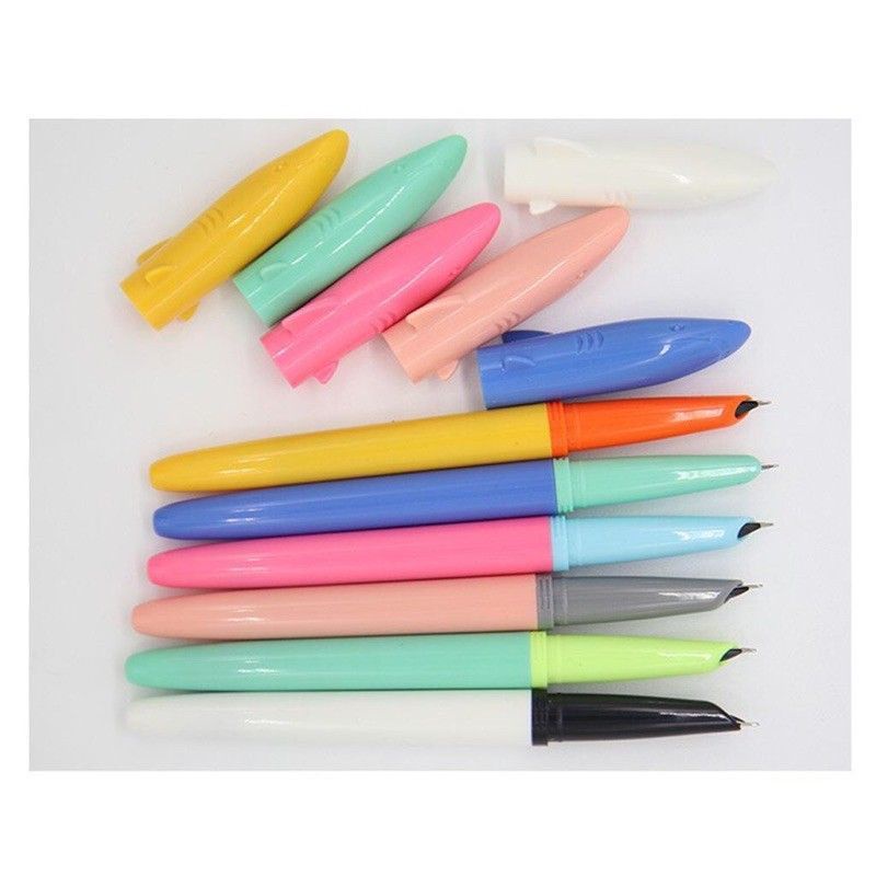 Bút máy cá heo ngòi kim tinh êm trơn