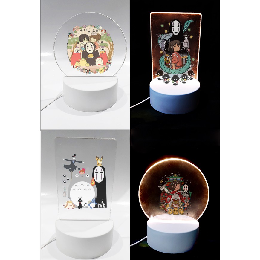 Đèn Led 3D vô diện DLI18 Đèn Ngủ 3D Sáng Tạo cute dễ thương
