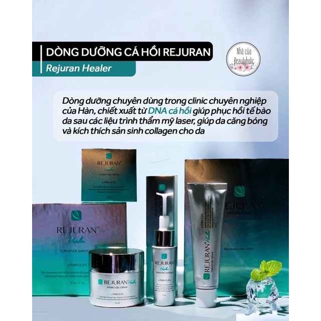 Dòng dưỡng cá hồi REJURAN HEALER phục hồi da