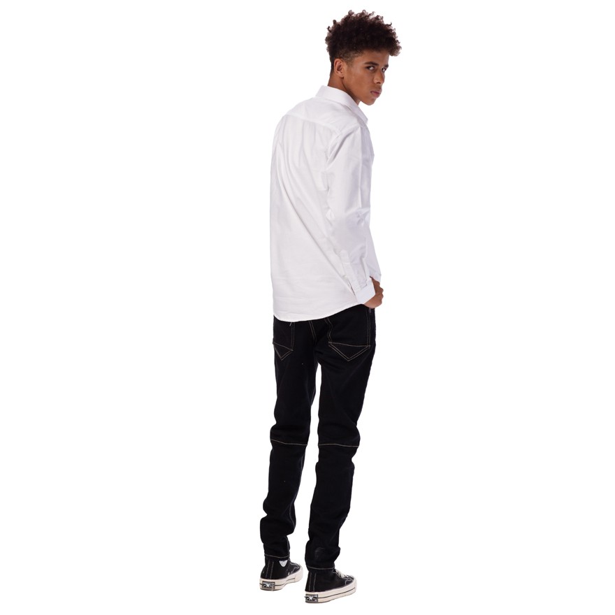 [Mã BMLTA50 giảm đến 50K đơn 99K] 5THEWAY® 5TW/RTW LS Regular Shirt™ in White aka Áo Sơ Mi Trắng Tay Dài.