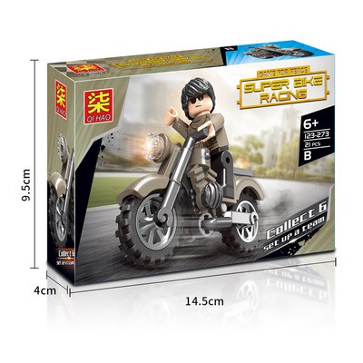 Xếp hình Lego XE MÁY Enlighten Squads 2200 10 mô hình đồ chơi lắp ráp phát triển ...