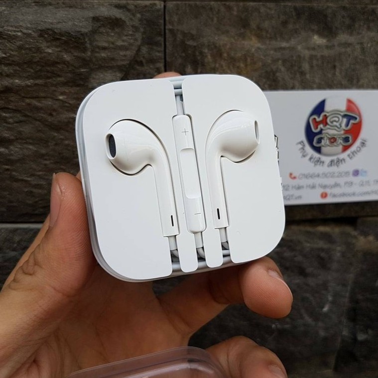 Tai nghe Iphone chính hãng bốc máy Fullbox Earpods Jack 3.5mm cho IPhone 6S Plus / 6S / 6 Plus / 6