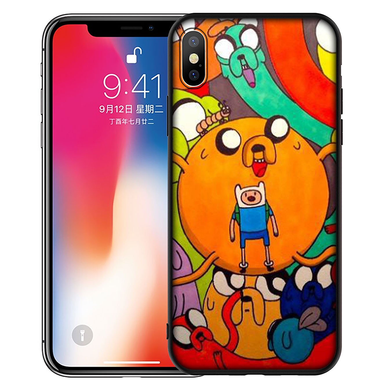 Samsung Galaxy S9 S10 S20 FE Ultra Plus Lite S20+ S9+ S10+ S20Plus Casing Soft Silicone Phone Case Anime  adventure time Cover