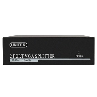 BỘ CHIA VGA 1 RA 2 CỔNG UNITEK U-8706