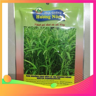 Hạt giống rau muống cao sản lá tre Hương Nông chính hãng uy tín, chất lượng nảy mầm tốt