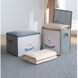 Túi vải đựng quần áo/ hộp đựng quần áo đa năng