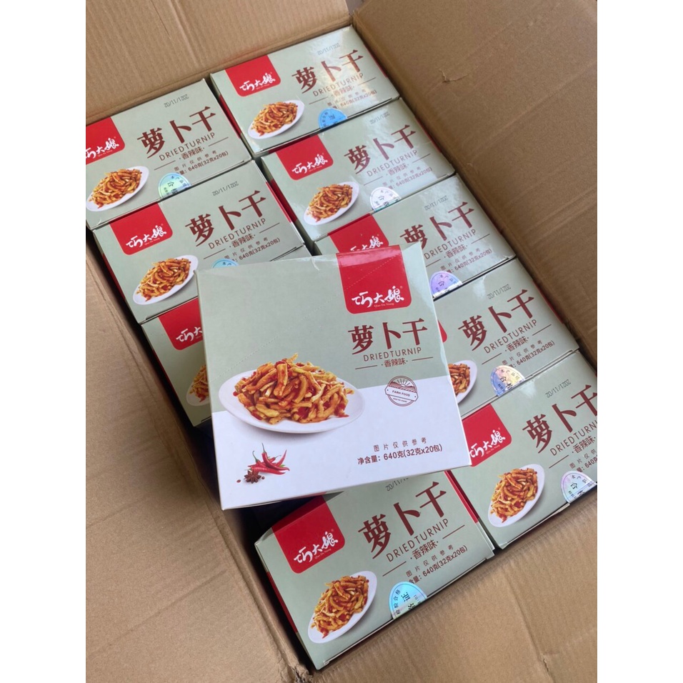 Củ Cải Muối Cay Siêu Ngon - Gói 32gr [BÃO SALE]