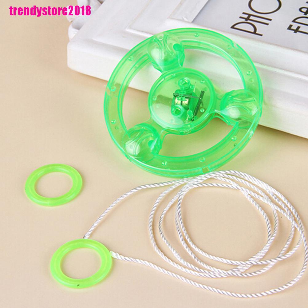 Đĩa Bay Xoay Có Đèn LED Nhiều Màu Sắc