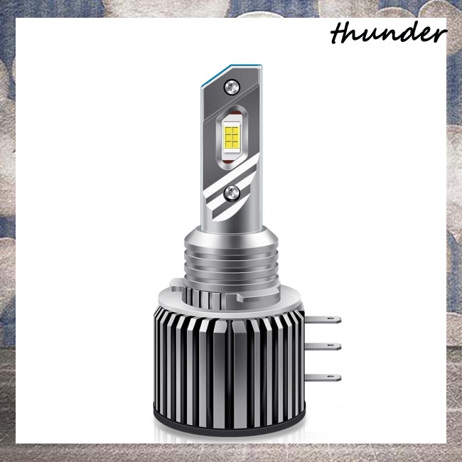 1 Cặp Đèn Pha Siêu Sáng H15 20000lm 6000k 10-32v 80w Chất Lượng Cao Cho Xe Hơi