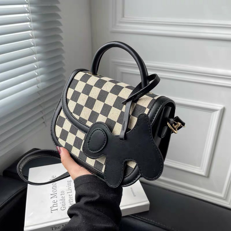 Túi Xách Nữ | Túi Đeo Chéo Họa Tiết Karo Phong Cách Trẻ Trung | MC01