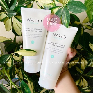 KEM DƯỠNG DA SAU ĐI NẮNG - NATIO SUNCARE ALOE & CUCUMBER AFTER SUN LOTION