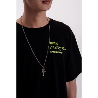 Áo Thun Oversize Unisex Colorful Kandi (Xanh, Đen)