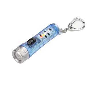 Đèn pin mini móc khoá siêu sáng, nhiều chế độ