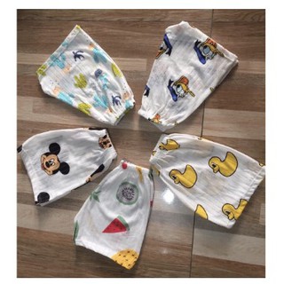 (Hàng Việt Nam) Set 5 chiếc Quần đùi chục cotton giấy cho bé trai bé gái "mãu giao ngẫu nhiên"