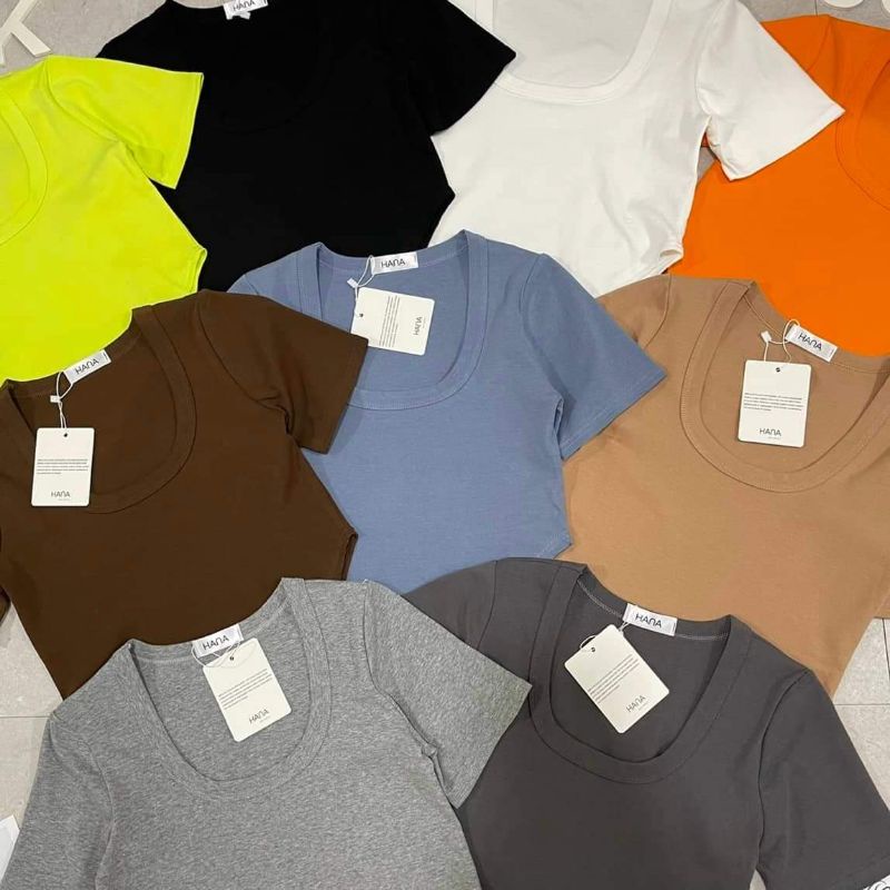 Áo cổ U vạt bầu