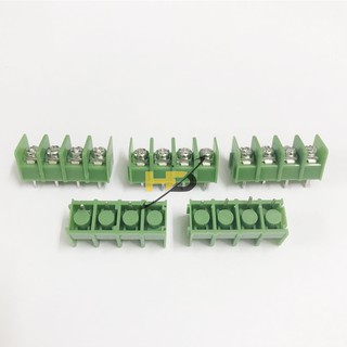 Cầu Đấu 4P KF7.62-4P 7.62mm Màu Xanh, Cọc Nguồn-Gói 10 Con