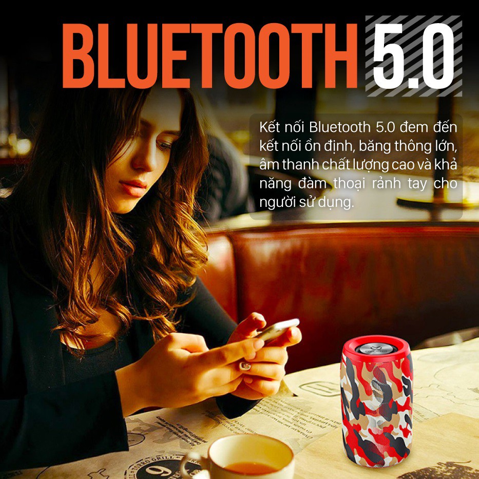 Loa bluetooth nghe nhạc không dây chống thấm nước ZEALOT S32