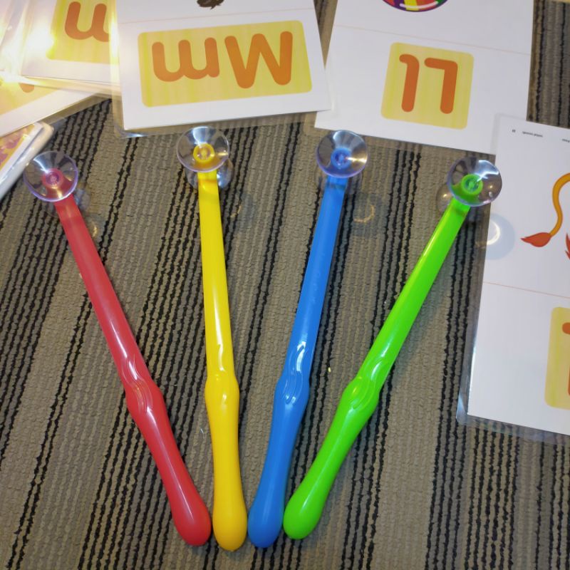 Gậy Hít Thẻ học Flashcard, Thẻ Học Dùng Làm Giáo Cụ Dạy học, đồ dùng dạy học