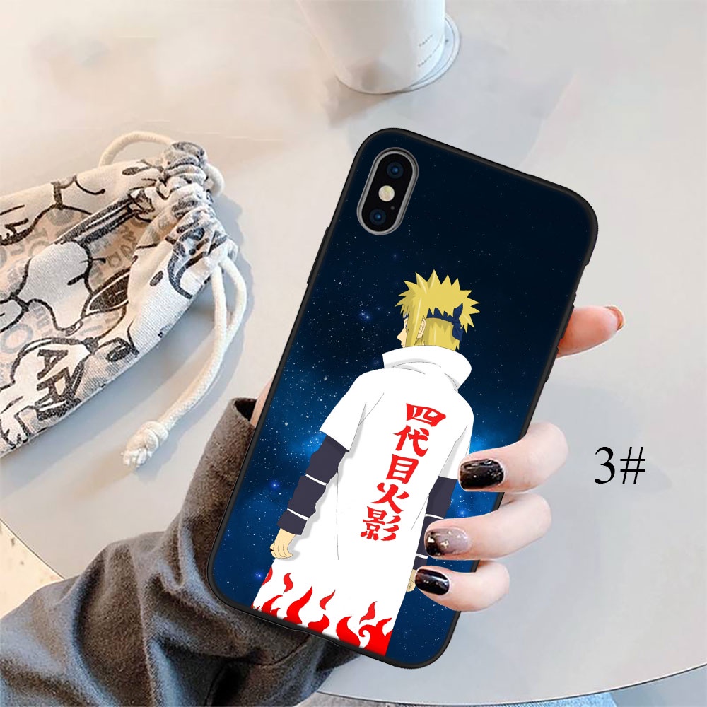 Ốp Điện Thoại Họa Tiết Naruto Cho iPhone 13 12 Pro Max Mini XS Max X AE40