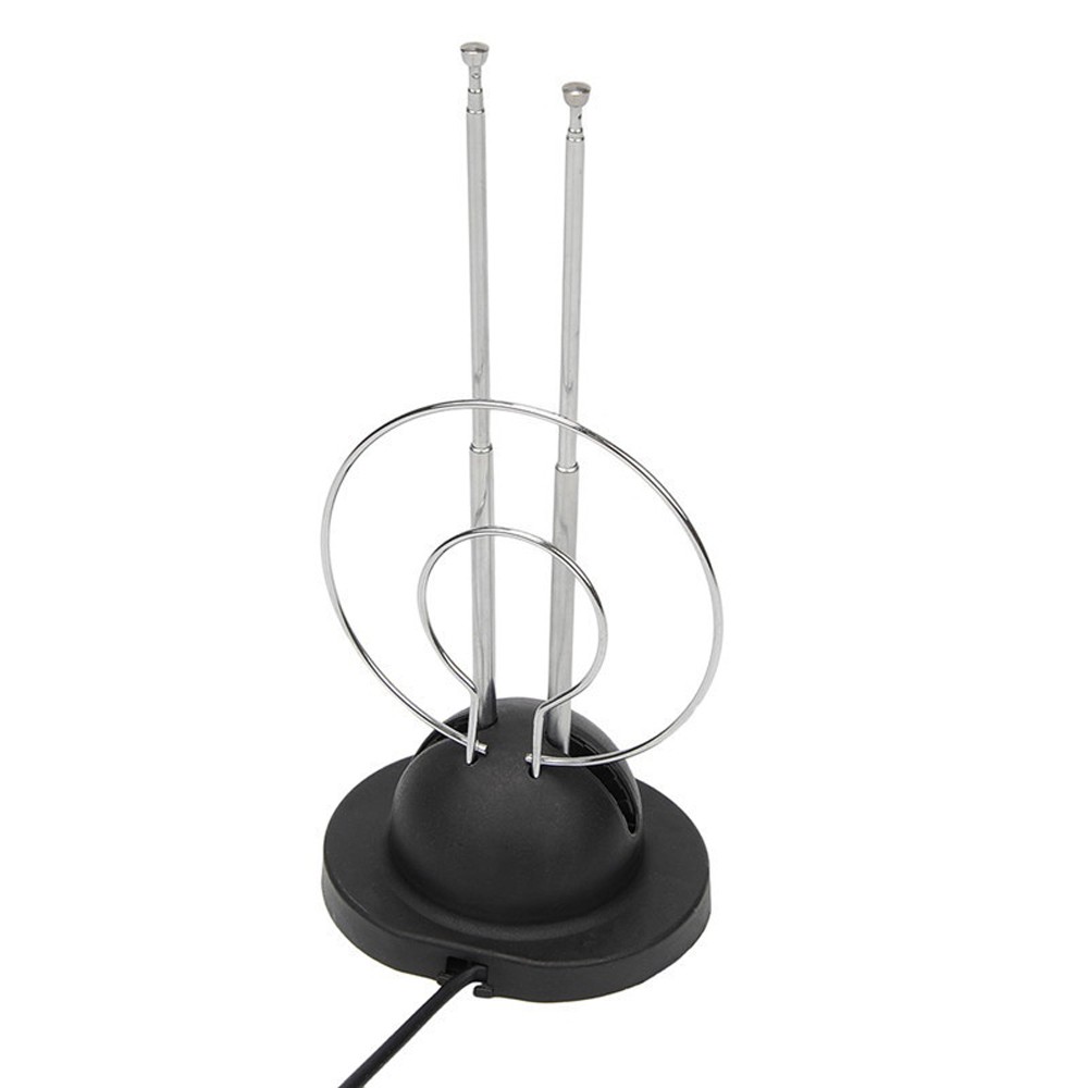 Ăng ten tai thỏ khuếch đại tín hiệu trong nhà TV UHF VHF HDTV