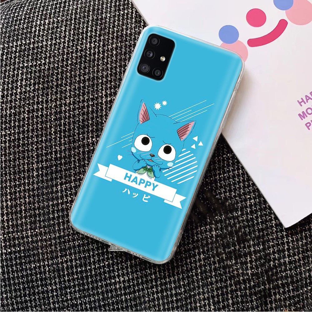 Ốp Lưng Dẻo Trong Suốt Họa Tiết Hoạt Hình Fairy Tail Cho Motorola Moto G6 G4 G5 G5S Play Plus Va58