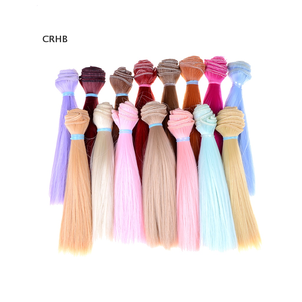 1 Tóc Giả Dài 15cm Cho Búp Bê 1 / 3 / 1 / 4 1 / 6 bjd Mới