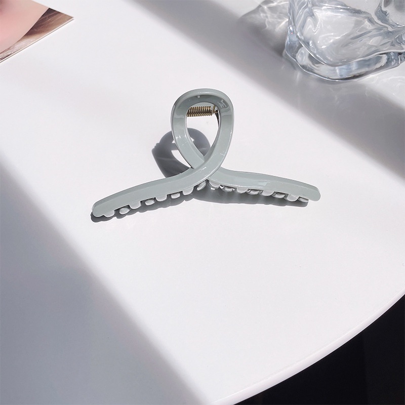 Kẹp Tóc Hình Cá Mập Lớn Đơn Giản Thời Trang Hàn Quốc