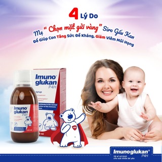 Imunoglukan P4H - nâng cao sức đề kháng- kích thích hệ miễn dịch, giúp tăng cường thể lực, hỗ trợ miễn dị